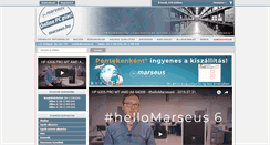 Desktop Screenshot of marseus.hu